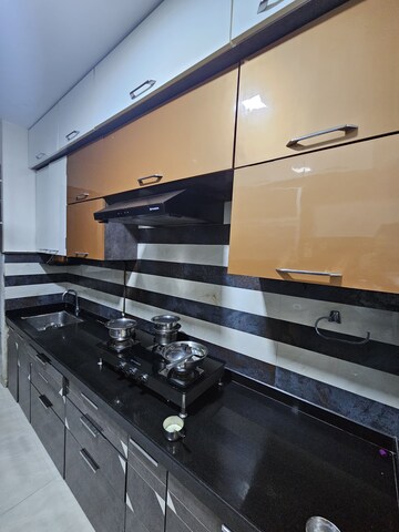 Kitchen in 3 BHK Apartment at Tirumala Habitats, Mulund West – for Sale
