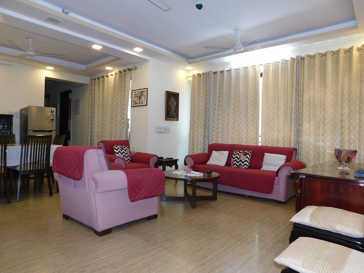 Living Room, mahindra-splendour 3 Bedroom 1350 Sq.Ft. Apartment In Bhandup West Mumbai 9074383