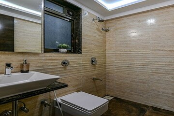 Bathroom in 3 BHK Apartment at Shiv Shakti Tower 28, Malad East – for Sale