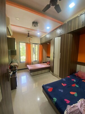 Bedroom in 2 BHK Apartment at Prathmesh Heights, Bhandup West – for Sale