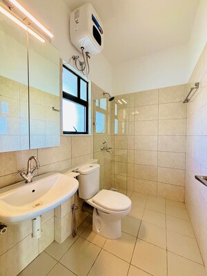 Bathroom in 3 BHK Apartment at Ashiana Tarang, Sector 24 – for Sale