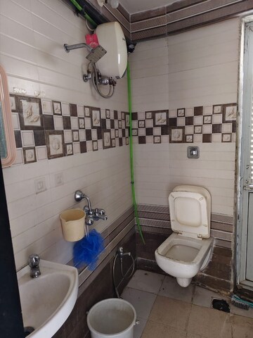 Bathroom in 1 RK Apartment at Gole Building, Kurla West – for Rent