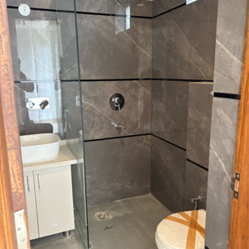 Bathroom in 3 BHK Builder Floor at Sector 84 – for Rent
