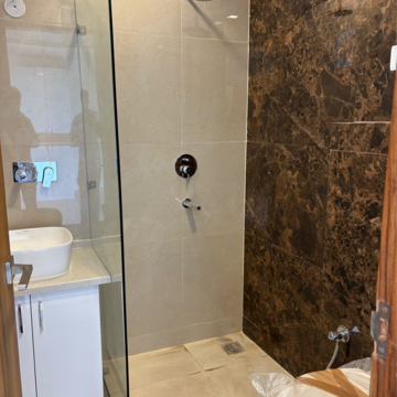 Bathroom in 3 BHK Builder Floor at Sector 84 – for Rent