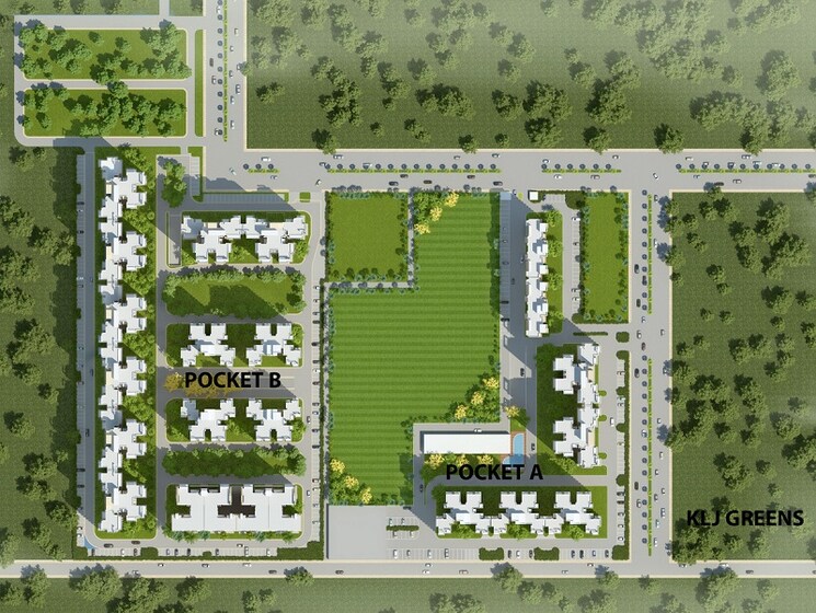 Master Plan, klj-greens 2 Bedroom 1279 Sq.Ft. Apartment In Sector 77 Faridabad 9074652