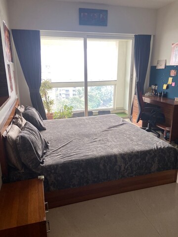 Bedroom in 4 BHK Apartment at K Hemani Bay View, Andheri West – for Rent