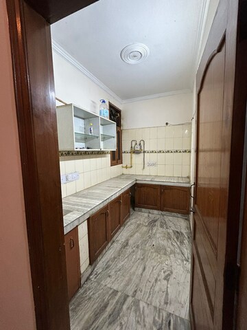 Kitchen in 2 BHK Builder Floor at Malviya Nagar – for Rent