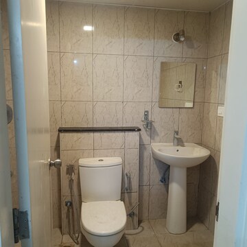 Bathroom in 3 BHK Apartment at Prestige Ferns Residency, Harlur – for Rent