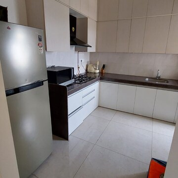 Kitchen in 3 BHK Apartment at Duville Riverdale Residences, Santipur – for Rent