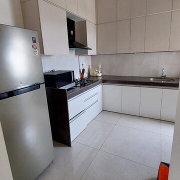 Kitchen in 3 BHK Apartment at Duville Riverdale Residences, Santipur – for Rent