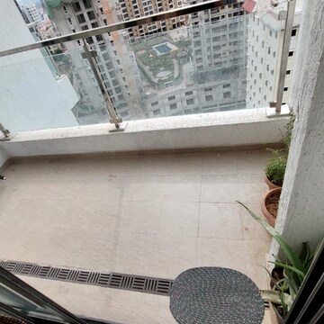 Balcony in 3 BHK Apartment at Duville Riverdale Residences, Santipur – for Rent