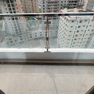 Balcony in 3 BHK Apartment at Duville Riverdale Residences, Santipur – for Rent