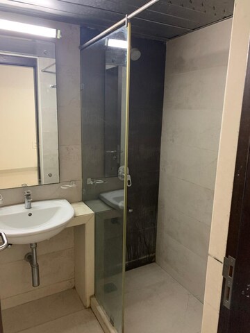 Bathroom in 3 BHK Apartment at Kasturi Apostrophe, Wakad – for Rent