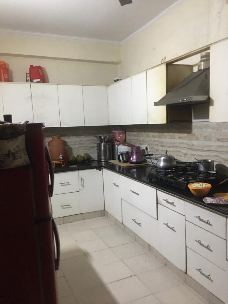 Kitchen, aditya-palm-court 3 Bedroom 2250 Sq.Ft. Penthouse In Vip Road Zirakpur 9074773