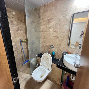 Bathroom in 1 BHK Apartment at Kohinoor Zen Estate, Santipur – for Rent