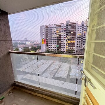 Balcony in 1 BHK Apartment at Kohinoor Zen Estate, Santipur – for Rent