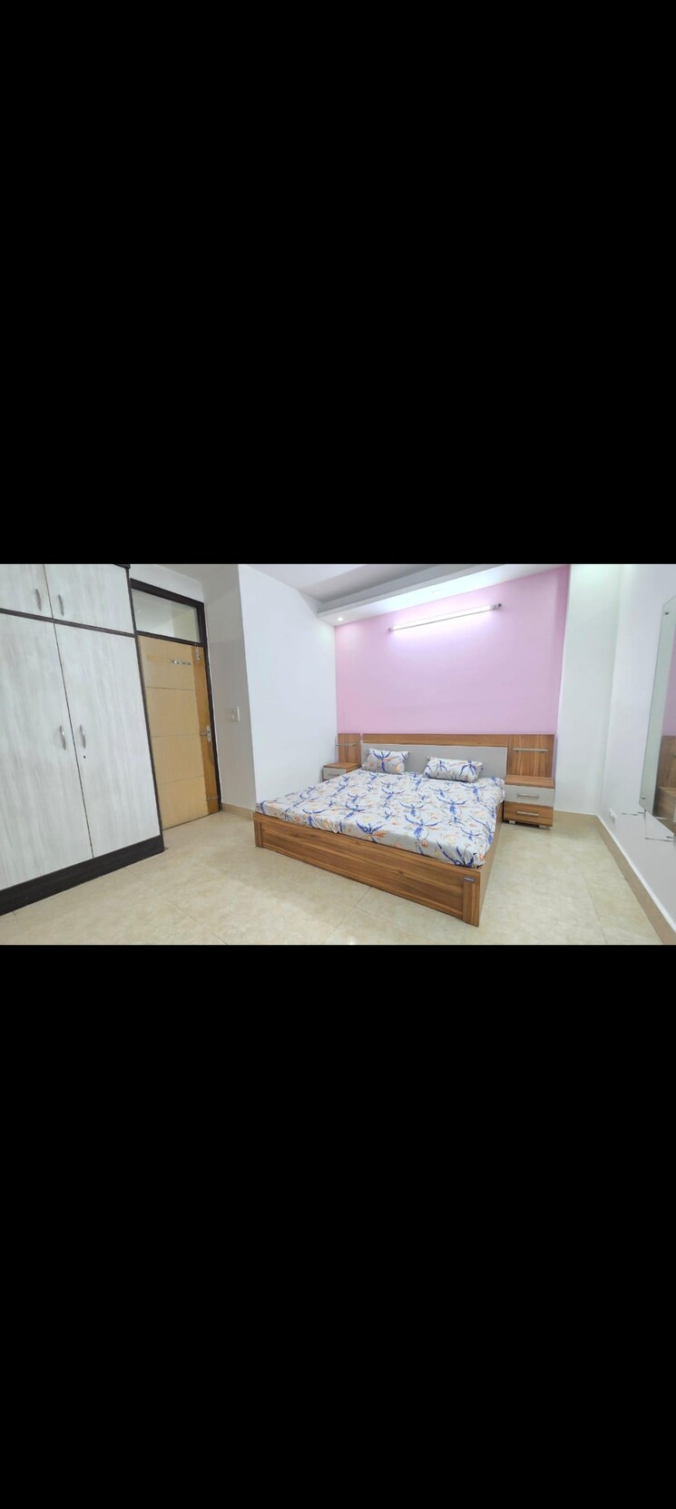 Bedroom, saket 3 Bedroom 1500 Sq.Ft. Builder Floor In Saket Delhi 9074785
