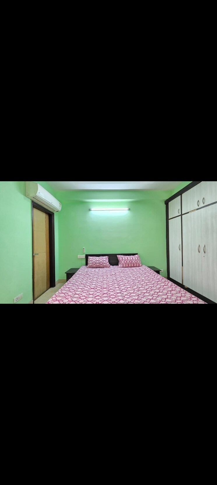 Bedroom, saket 3 Bedroom 1500 Sq.Ft. Builder Floor In Saket Delhi 9074785