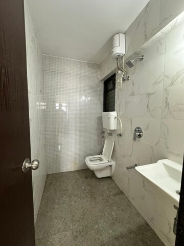 Bathroom in 2 BHK Apartment at Bhoomi Samarth, Goregaon East – for Rent