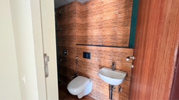 Bathroom in 2 BHK Apartment at Lodha Quality Home Tower 5, Saket Complex – for Rent