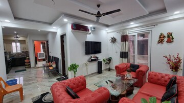 Living Room in 3 BHK Apartment at 3C Lotus 300, Sector 107 – for Rent