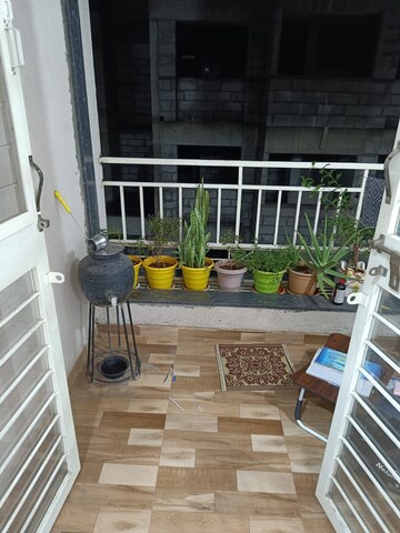 Balcony in 2 BHK Apartment at Charholi Budruk – for Rent
