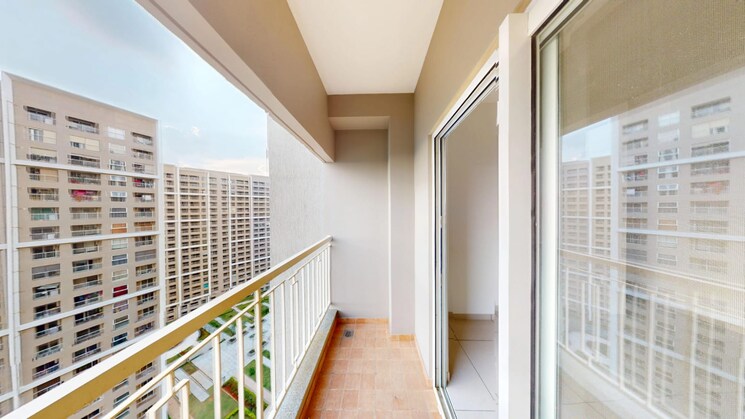 Balcony, sobha-dream-gardens 2 Bedroom 1004 Sq.Ft. Apartment In Thanisandra Main Road Bangalore 9074885