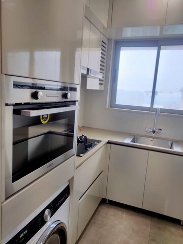 Kitchen in 1 BHK Apartment at Hiranandani Regent Hill, Powai – for Rent
