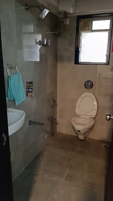 Bathroom in 2 BHK Apartment at Siroya New Jagdamba, Andheri East – for Rent