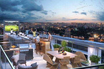 3 BHK Apartment – Exterior View View at Sigma Solitaire, Malad East - for Sale