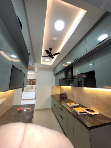 Kitchen in 2.5 BHK Apartment at Prestige High Fields, Gachibowli – for Rent