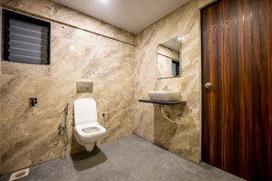 Bathroom in 1 BHK Apartment at Amber One, Thakurli – for Sale