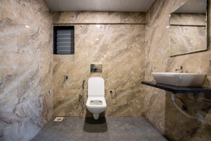 Bathroom in 1 BHK Apartment at Amber One, Thakurli – for Sale