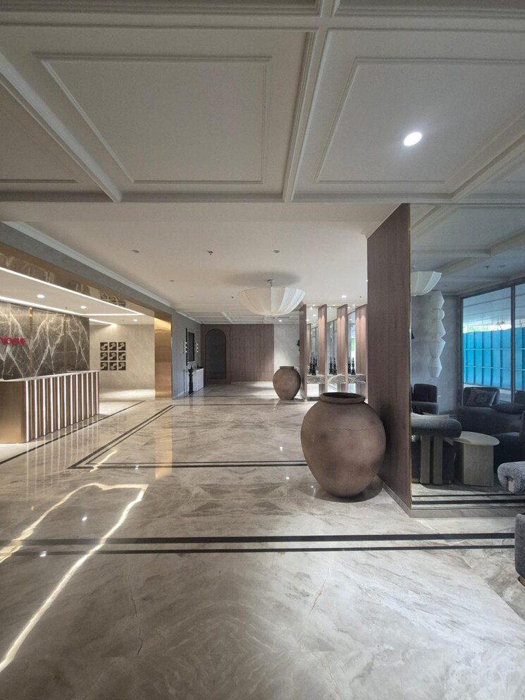 Living Room, kamdhenu-vogue 2 Bedroom 700 Sq.Ft. Apartment In Sanpada Navi Mumbai 9075083