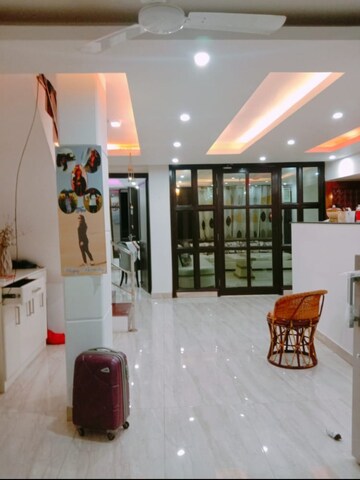 Living Room in 3 BHK Builder Floor at Saket – for Rent