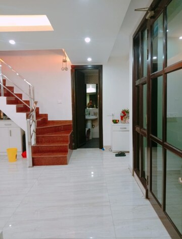 Living Room in 3 BHK Builder Floor at Saket – for Rent
