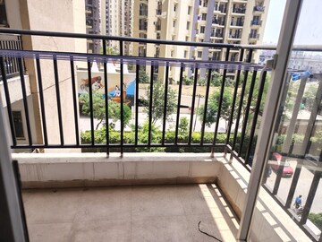 Balcony in 3 BHK Apartment at Gaur City 2 - 16th Avenue, Sector 16c Greater Noida – for Rent