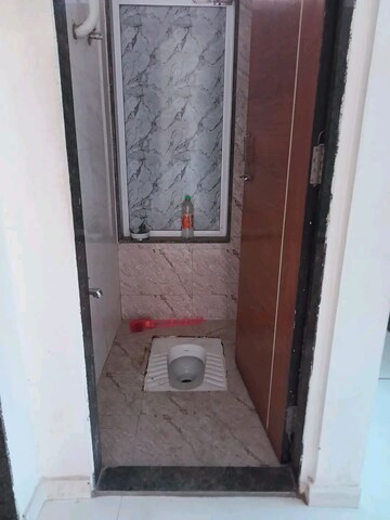 Bathroom in 1 BHK Apartment at Viva Ganga CHS, Nalasopara West – for Rent