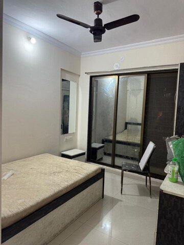 Living Room in 2 BHK Apartment at Akshar El Castillo, Nerul – for Rent