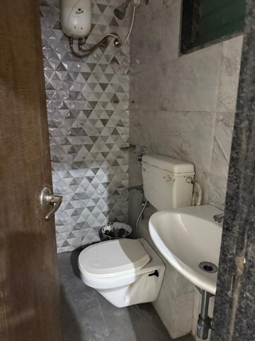 Bathroom in 2 BHK Apartment at Akshar El Castillo, Nerul – for Rent