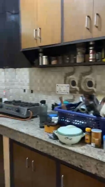 Kitchen in 1 BHK Builder Floor at Vaishali Sector 3 – for Rent