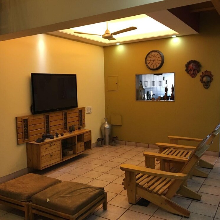 Living Room, army-welfare-chs 4 Bedroom 2000 Sq.Ft. Villa In Nerul Navi Mumbai 9075238