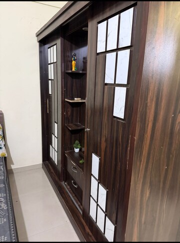 Bedroom in 1 BHK Apartment at Navratna Exotica, Hadapsar – for Rent