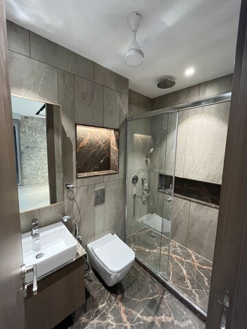 Bathroom in 4 BHK Builder Floor at Janakpuri – for Sale