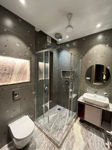Bathroom in 4 BHK Builder Floor at Janakpuri – for Sale