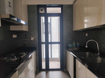 Kitchen in 2 BHK Apartment at Lodha Parkside, Worli – for Rent