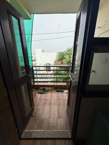 Balcony in 1.5 BHK Builder Floor at Sector 8 Dwarka – for Rent