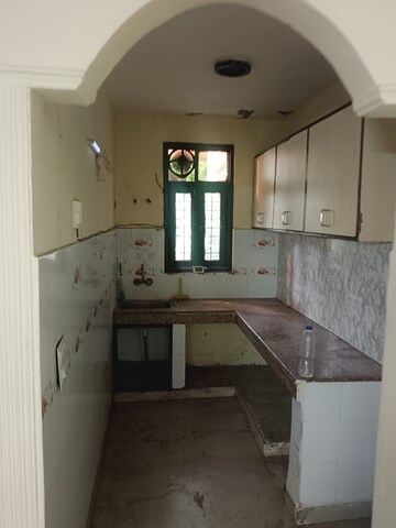 Kitchen in 2 BHK Builder Floor at Malviya Nagar – for Rent