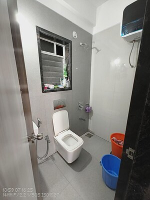 Bathroom in 1 BHK Apartment at Kalyan West – for Sale