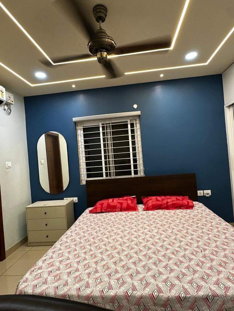 Bedroom, narsingi 3 Bedroom 1700 Sq.Ft. Apartment In Narsingi Hyderabad 9075489